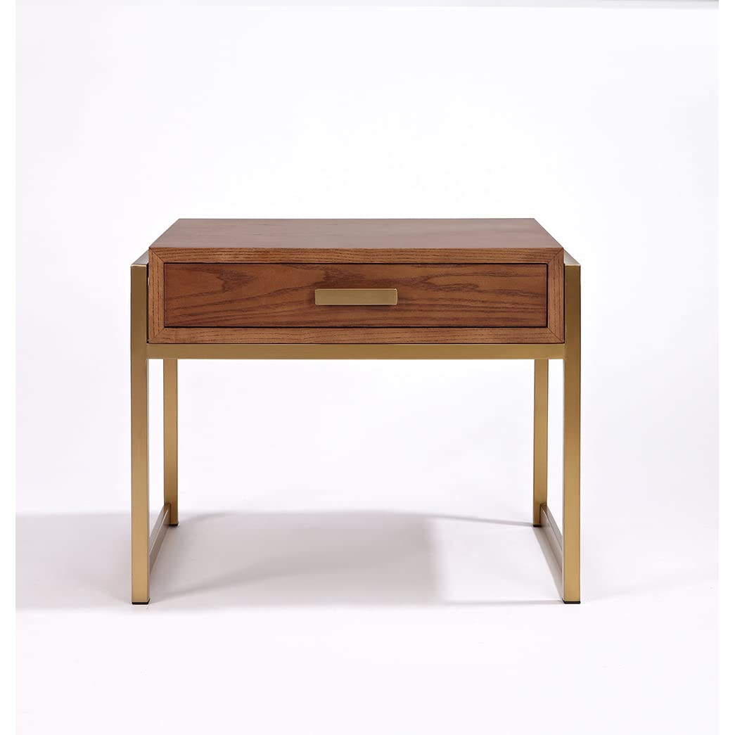 GFURN Heidi Nightstand/Bedside Table - Walnut